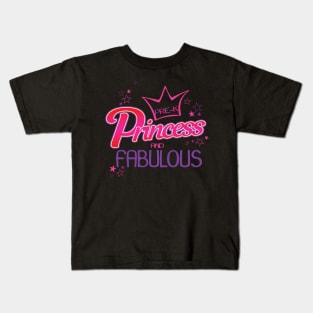 'Pre-K Princess and Fabulous' Funny Princess Teacher Kids T-Shirt